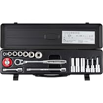 Amazon | トネ(TONE) ソケットレンチセット MX31340BK 差込角9.5mm(3/8